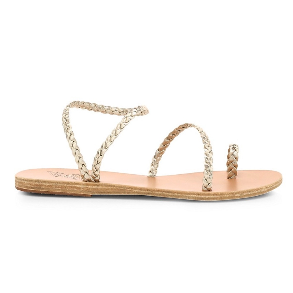 Ancient Greek Metallic Sandals- Brand New